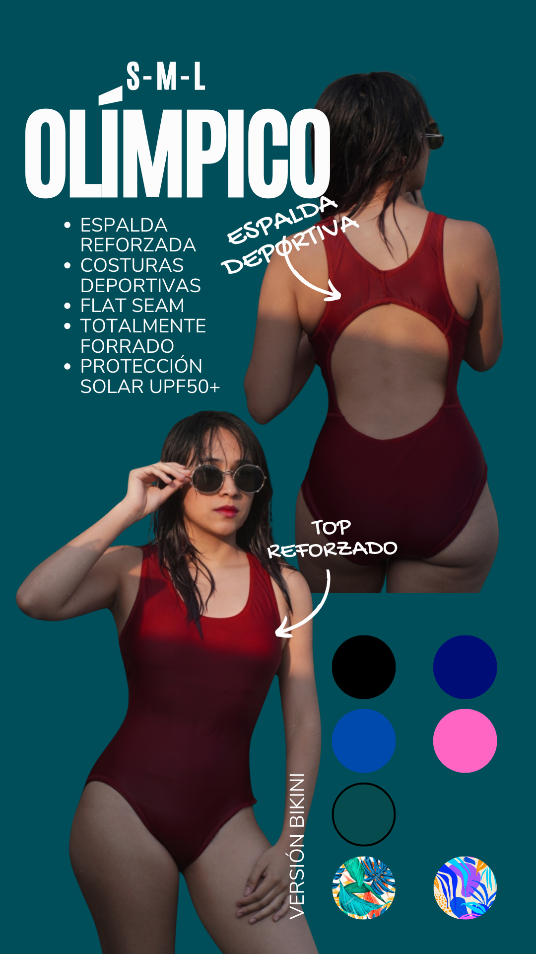 Completo natación Olímpico