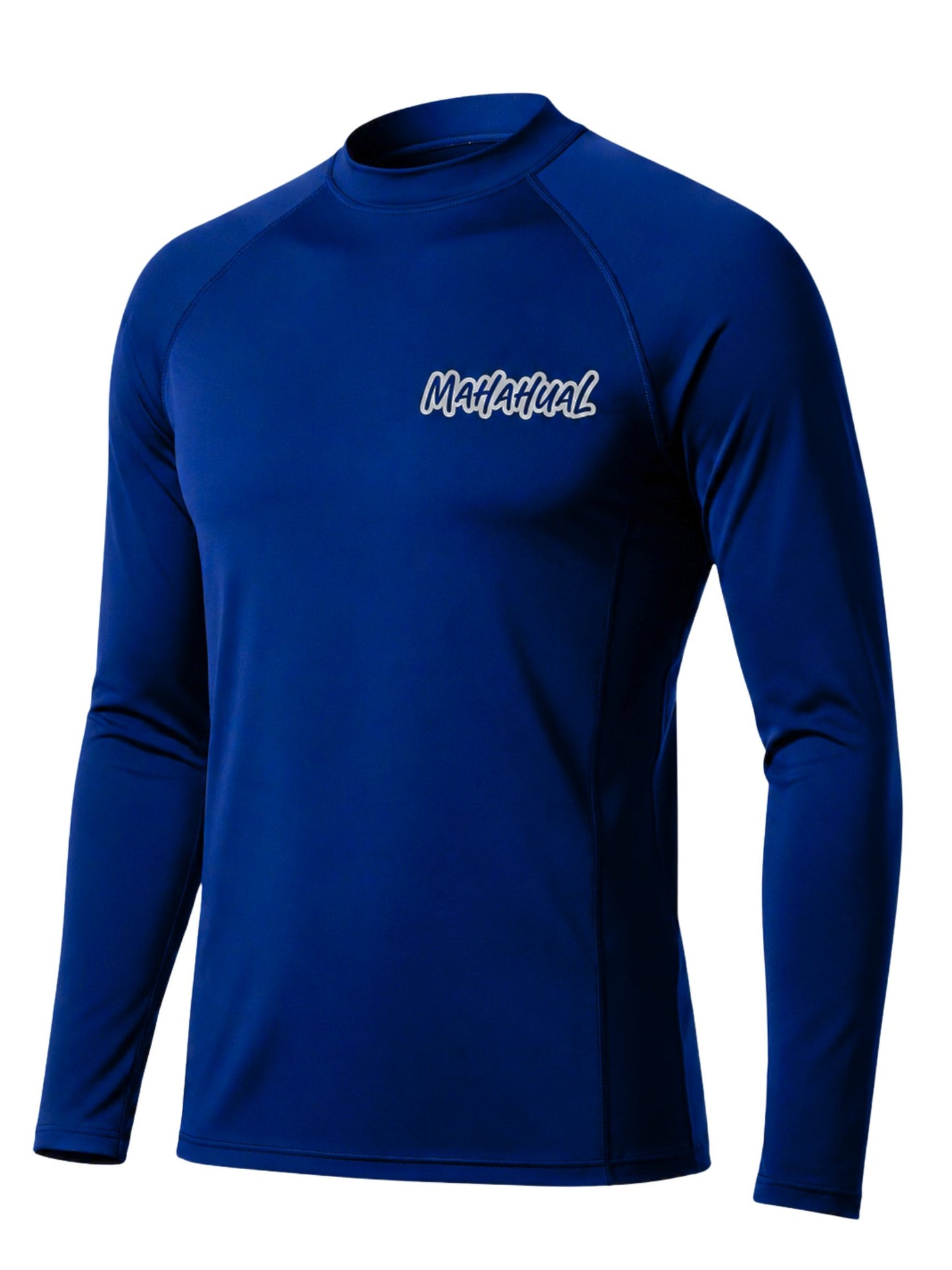 Playera UPF50+ Protección Solar hombre Rashguard azul rey